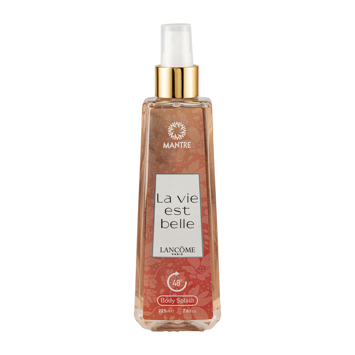 بادی اسپلش زنانه مانتره مدل La Vie Est Belle (الهام‌گرفته از Lancôme) حجم ۲۲۵ میلی‌لیتر 🌸