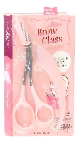 قیچی و تیغ ابرو برس‌دار حرفه‌ای مدل BROW CLASS