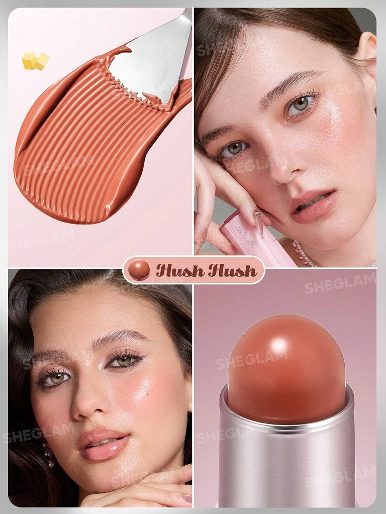 رژگونه کره‌ای طرح شیگلم (Shelglam)