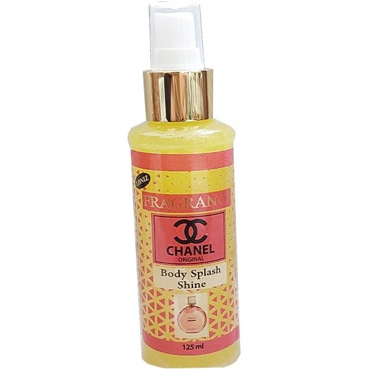 بادی اسپلش شاین دار زنانه فرگرانس رایحه چنل Chanel حجم 125 میل